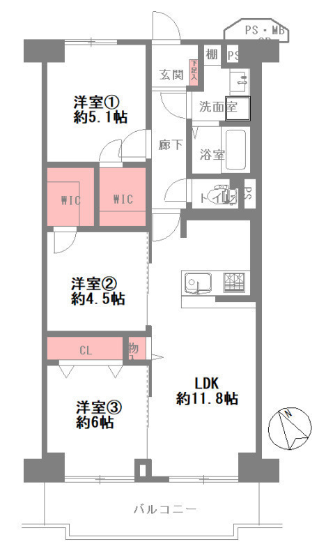 間取図/区画図:
